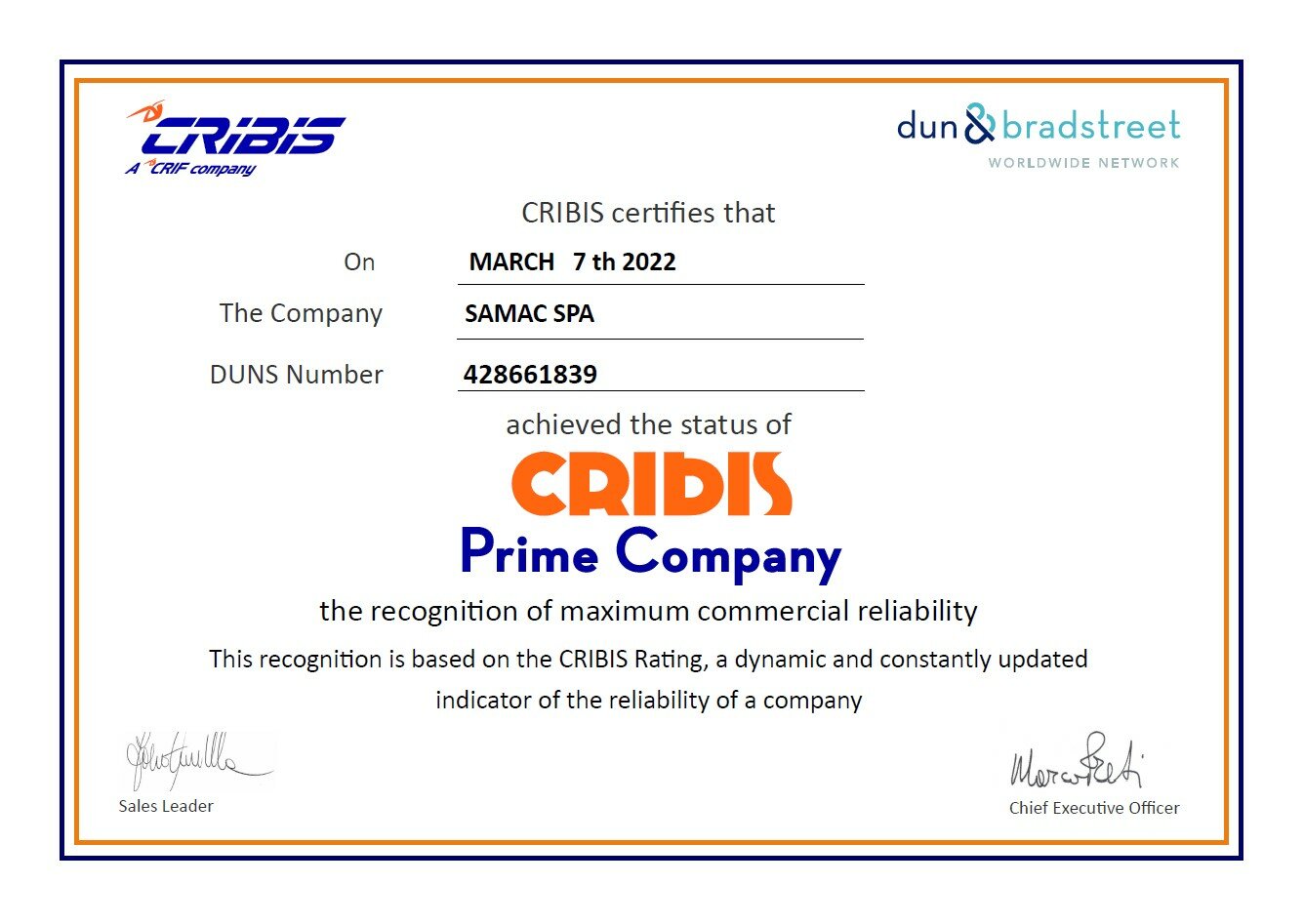 Samac Prime Company