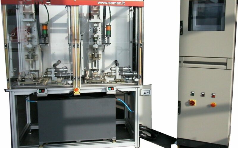 SEMIAUTOMATIC PLANT FOR TESTING HYDRAULIC PUMPS FOR COFFEE MACHINES